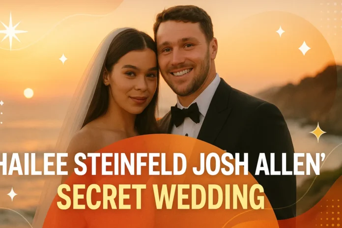 Hailee Steinfeld and Josh Allen’s Secret Wedding